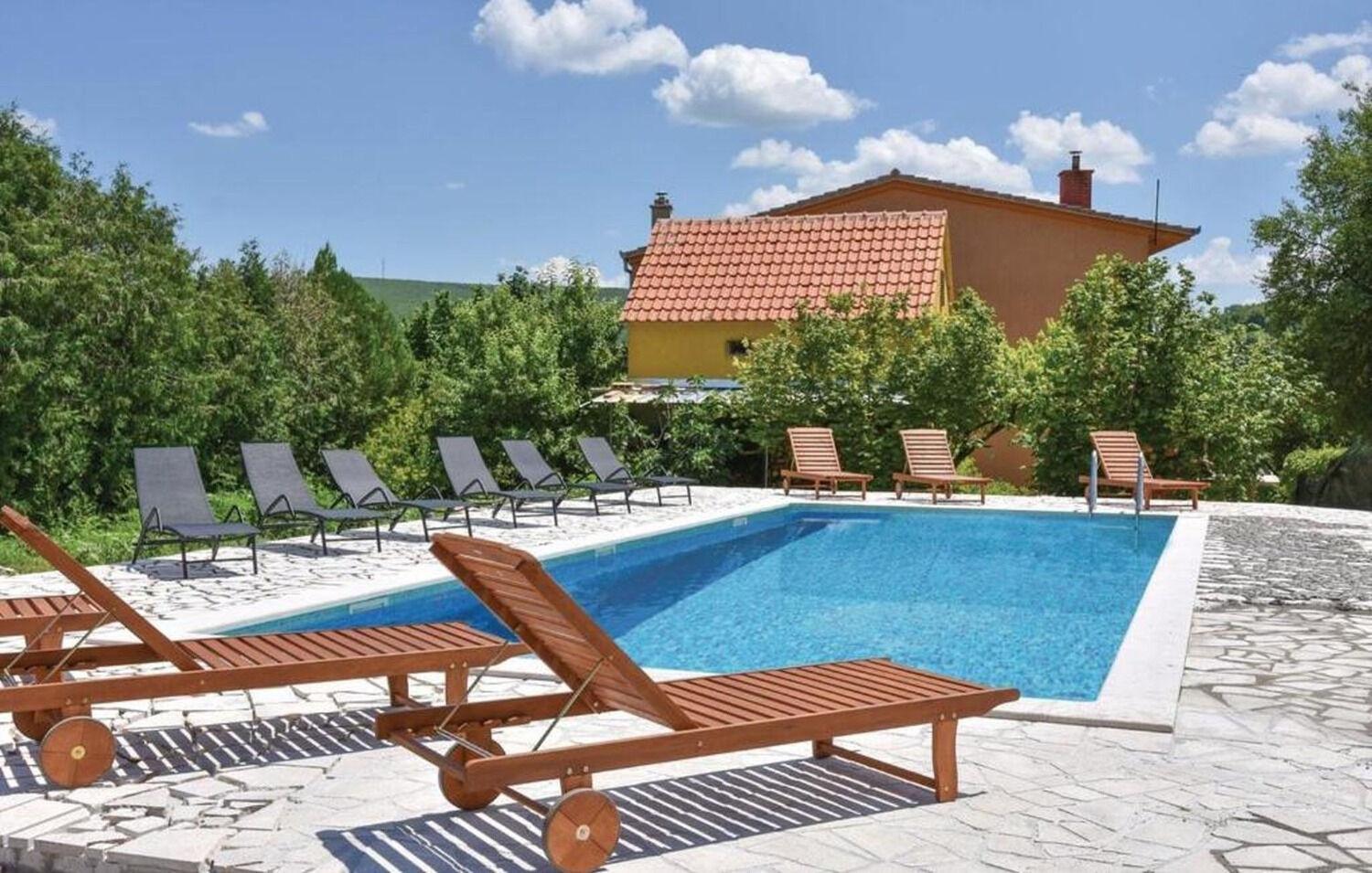 Rooms Marija - Rooms With Pool Trilj Dış mekan fotoğraf